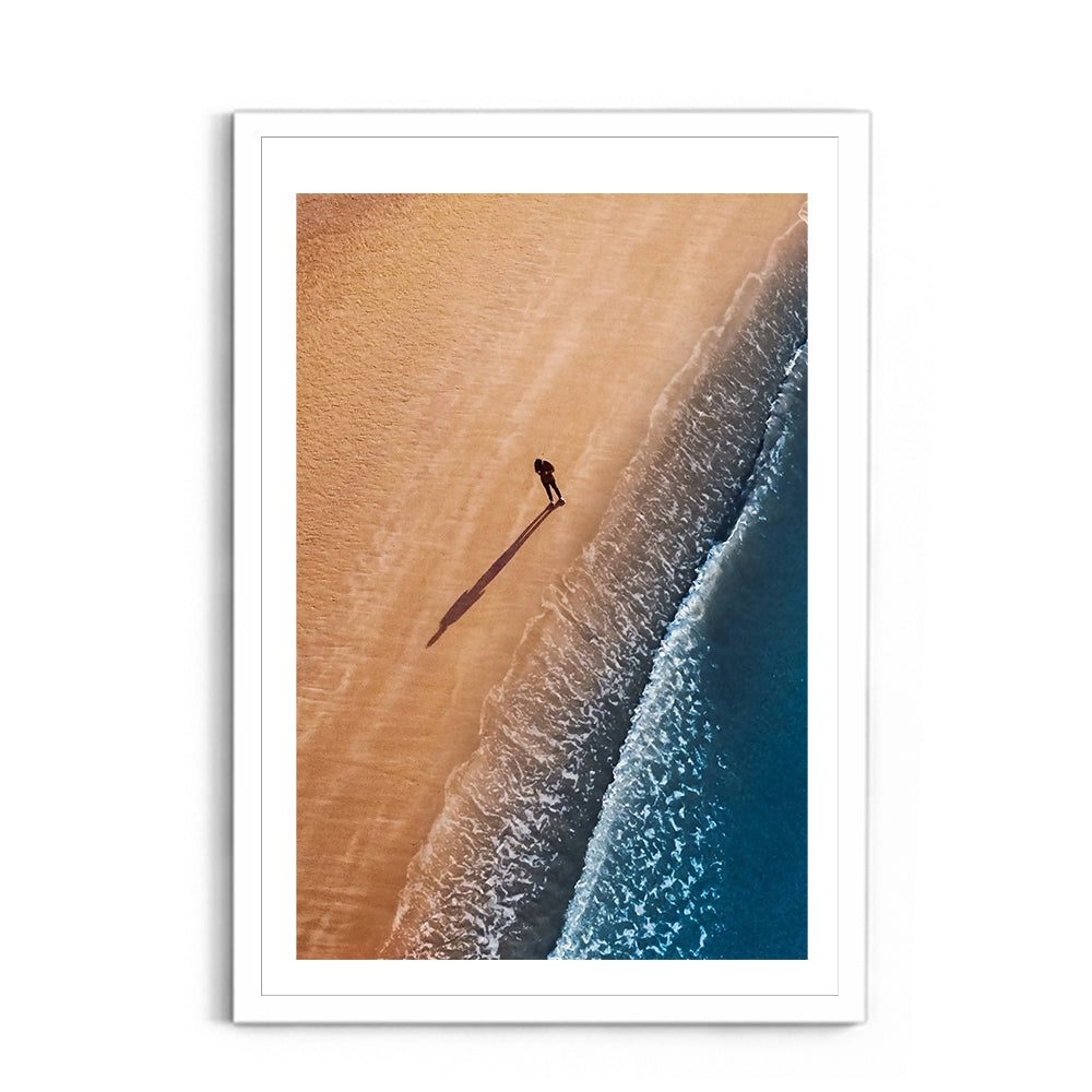 Rann of Kutch Abstract - Minimalist - Wall Photo Frame by Jeet Khagram