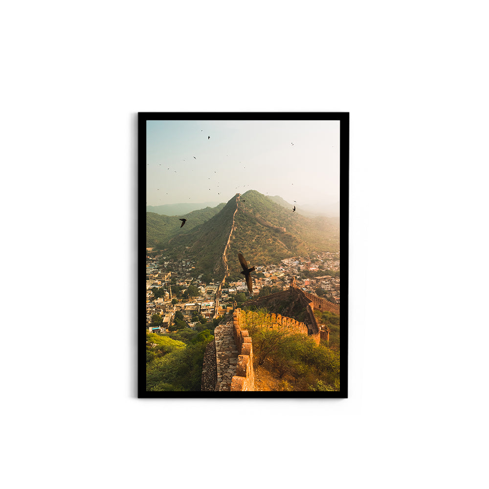 View from the Amber fort - Jaipur