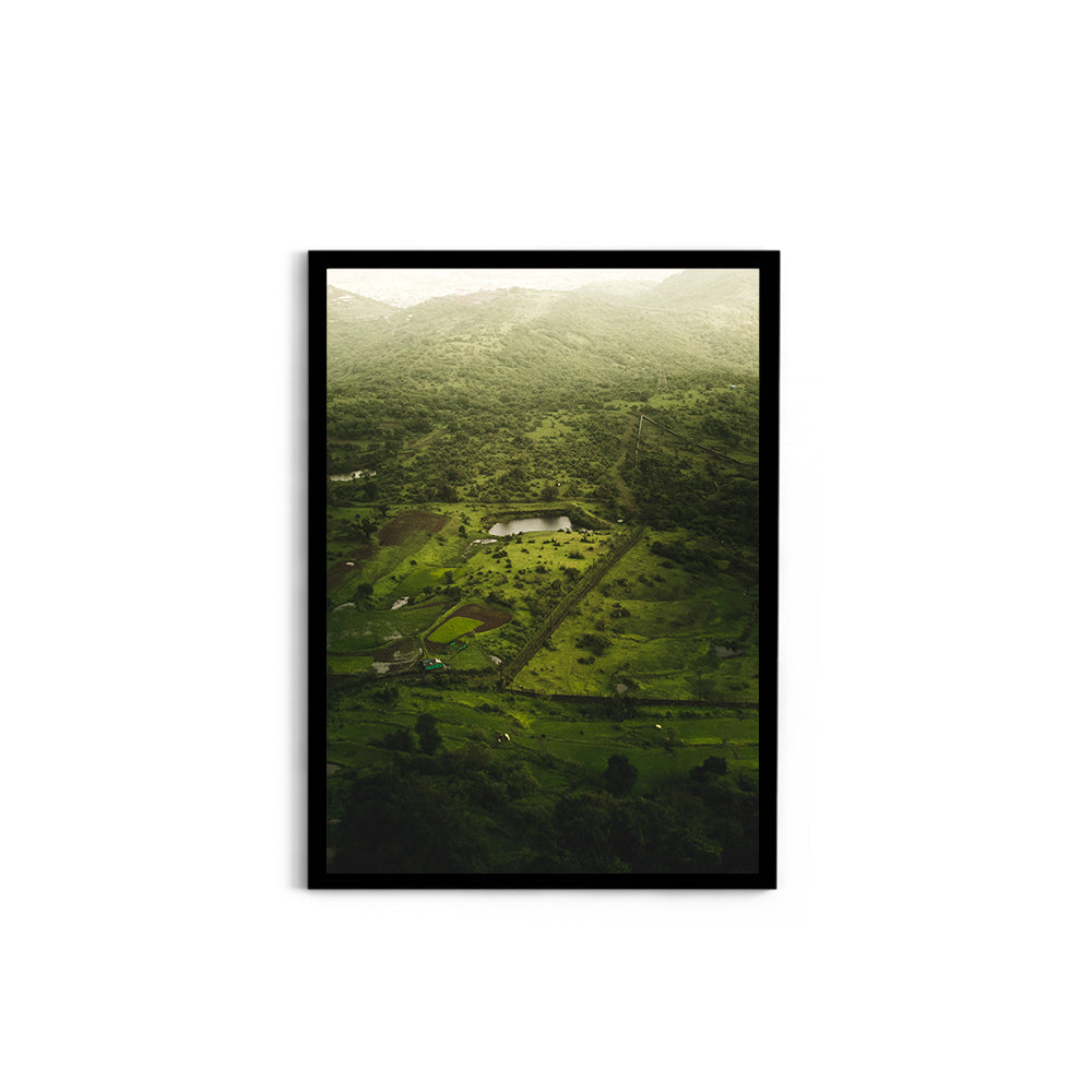 Morning in Lohagad Fort, Lohagad - Wall Photo Frame by Jeet Khagram