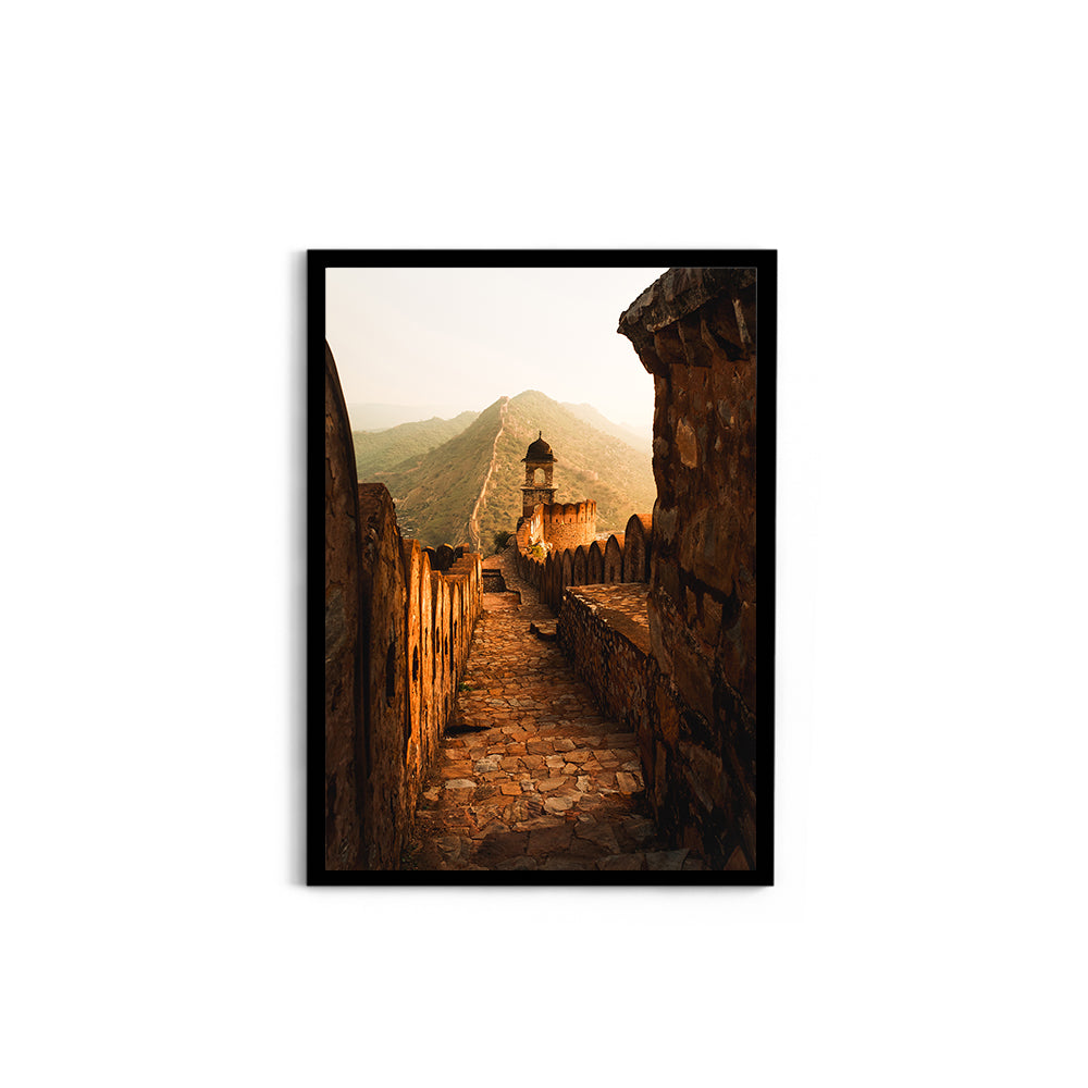 Golden hour in Amber fort - Jaipur