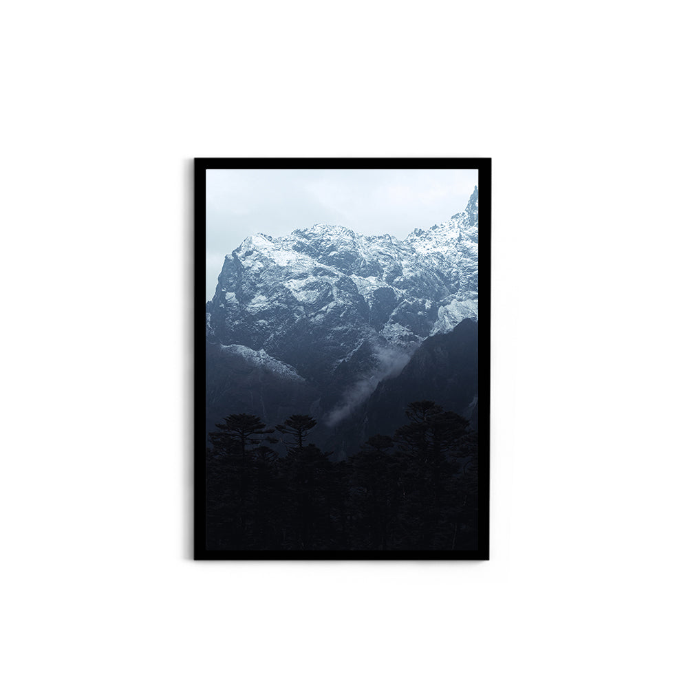 Foggy moutains at the Yumthang valley - Sikkim