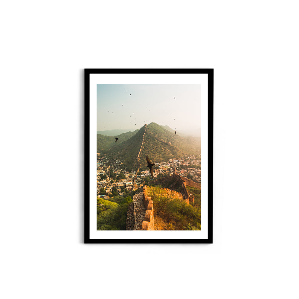 View from the Amber fort - Jaipur