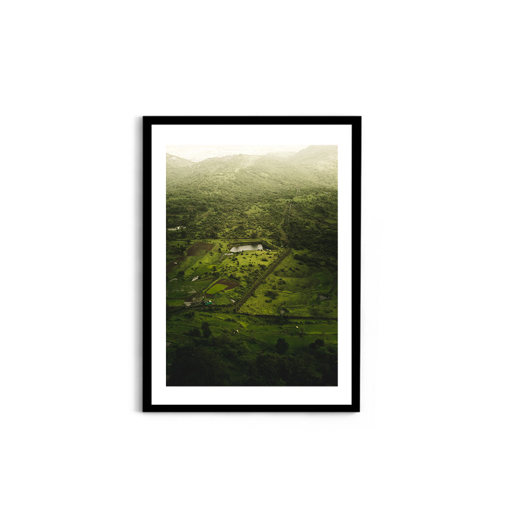 Morning in Lohagad Fort, Lohagad - Wall Photo Frame by Jeet Khagram