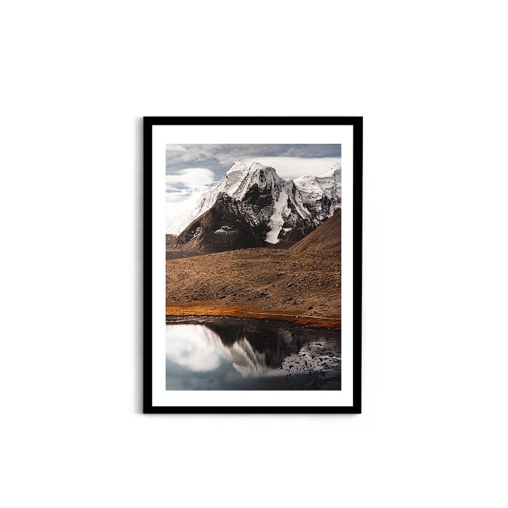 Gurudongmar Lake-Portrait - Sikkim