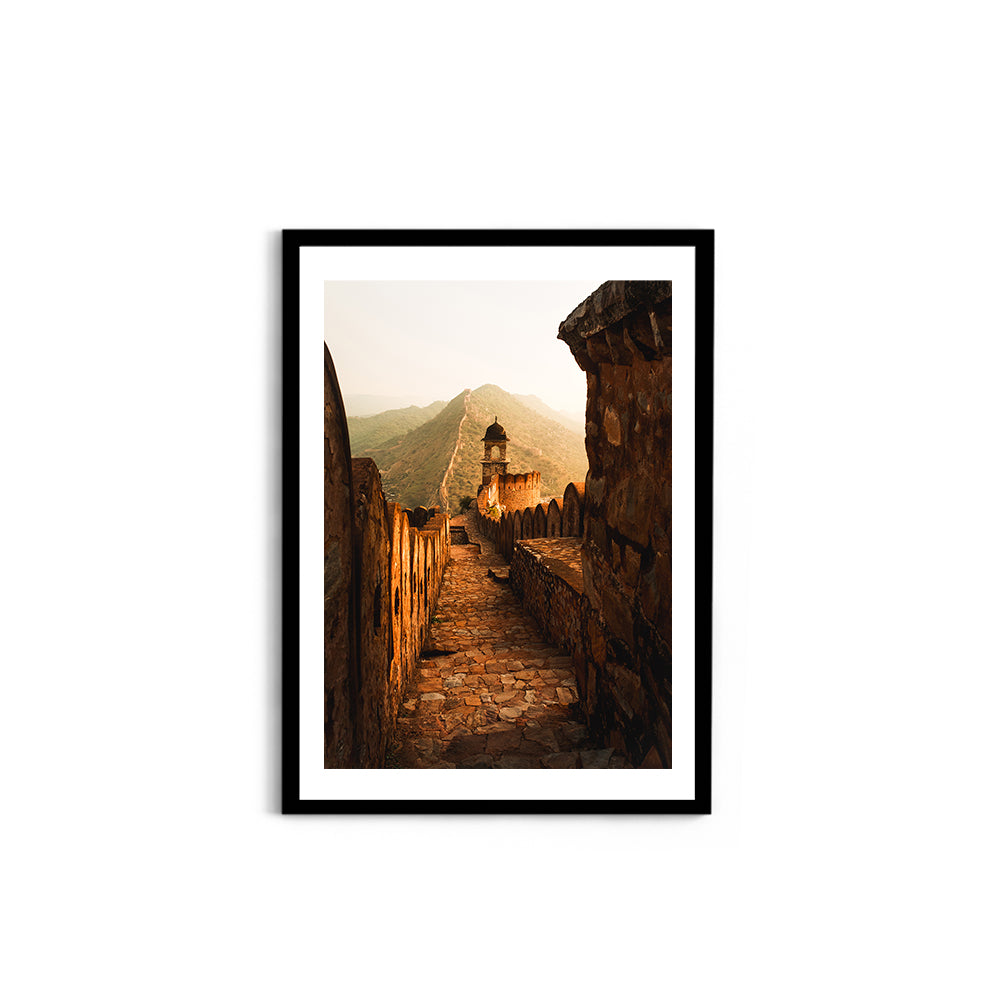 Golden hour in Amber fort - Jaipur