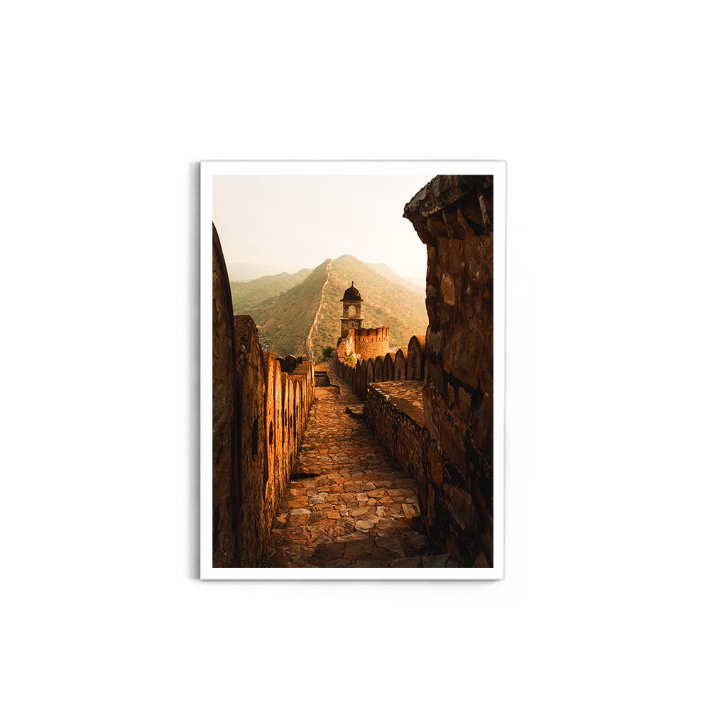 Golden hour in Amber fort - Jaipur