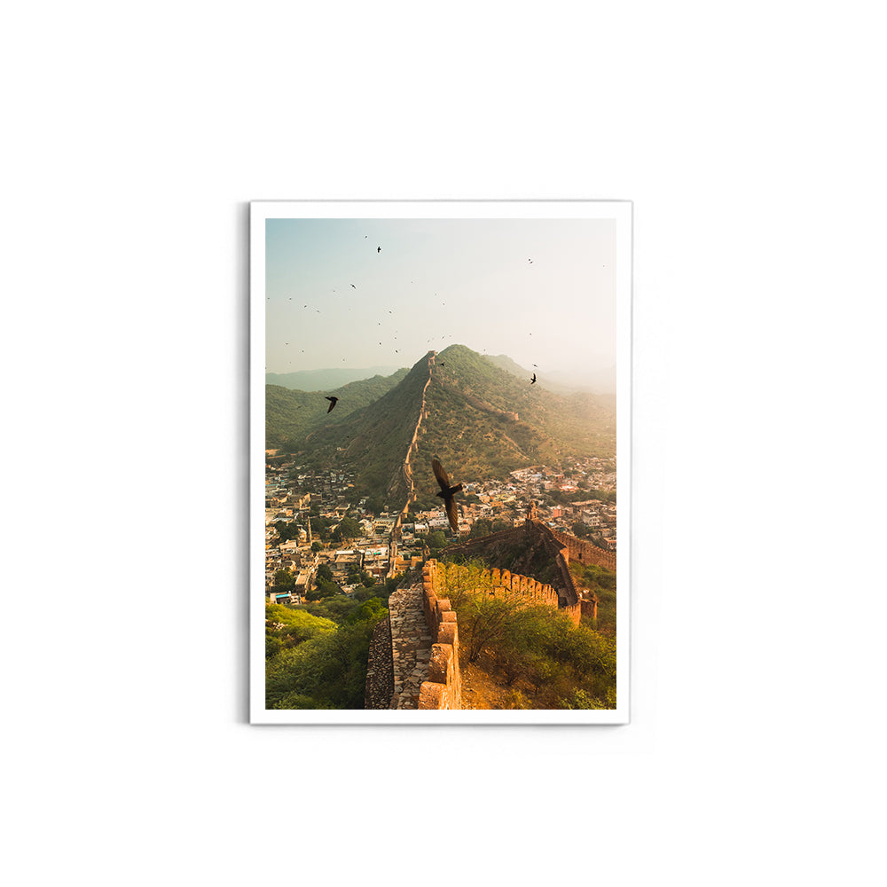 View from the Amber fort - Jaipur