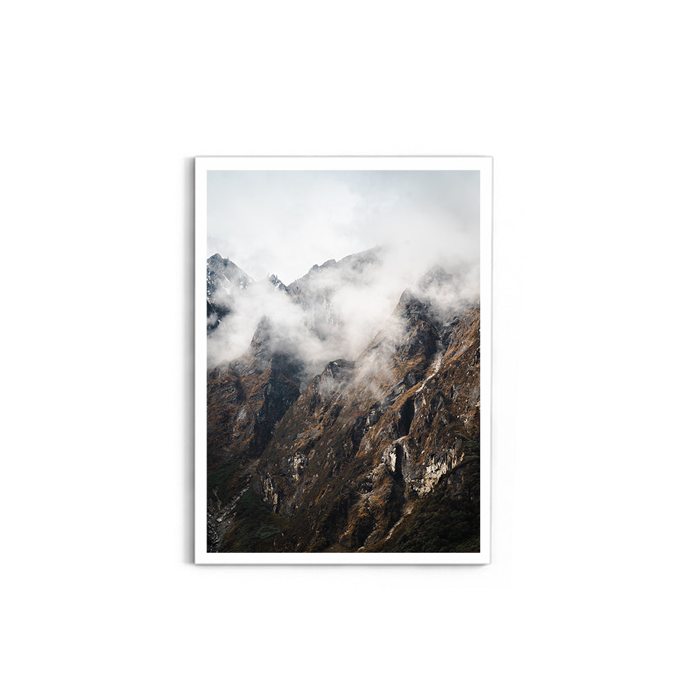 Mountains above cloud - Sikkim