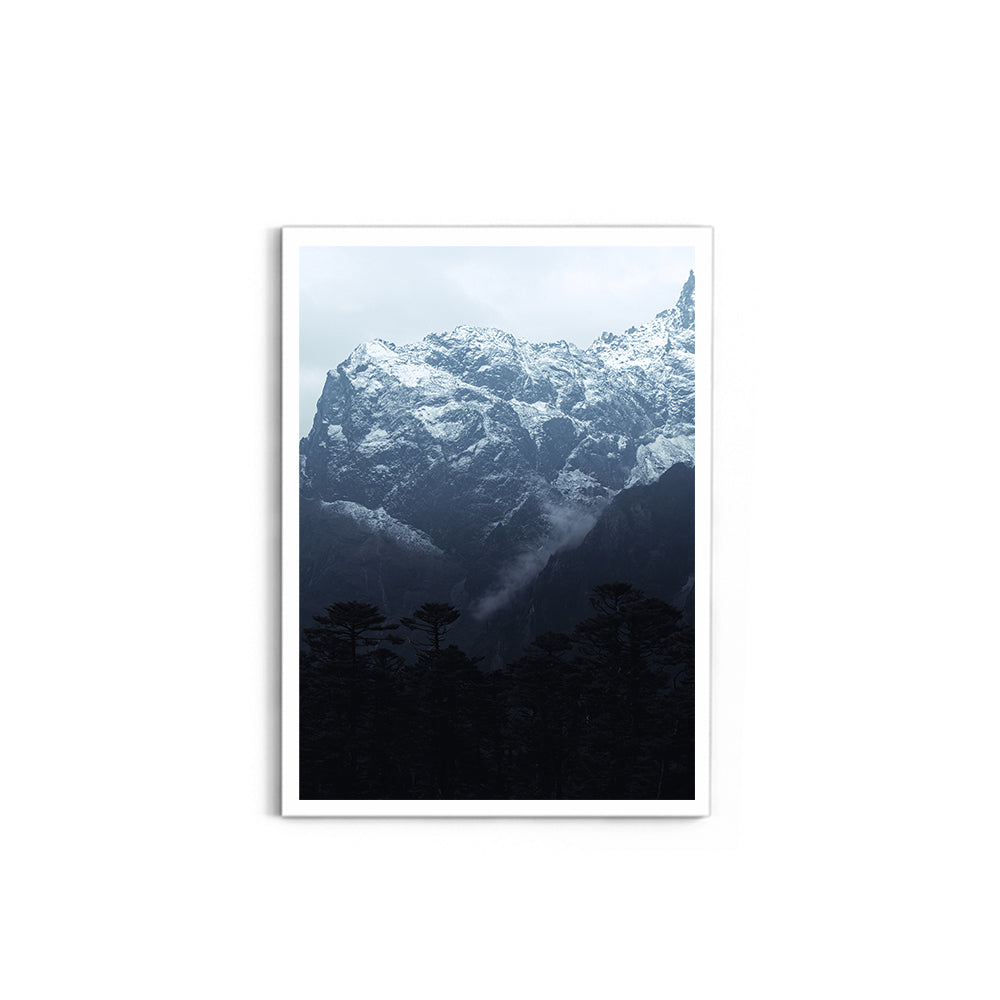 Foggy moutains at the Yumthang valley - Sikkim