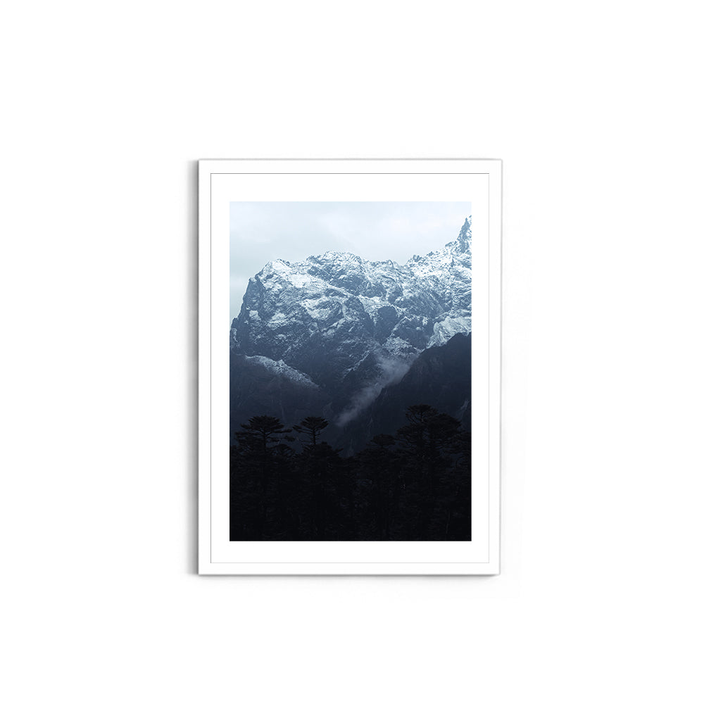 Foggy moutains at the Yumthang valley - Sikkim