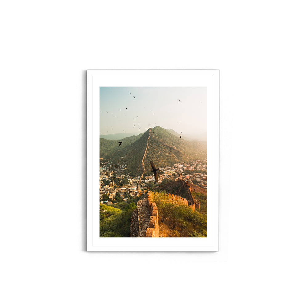 View from the Amber fort - Jaipur