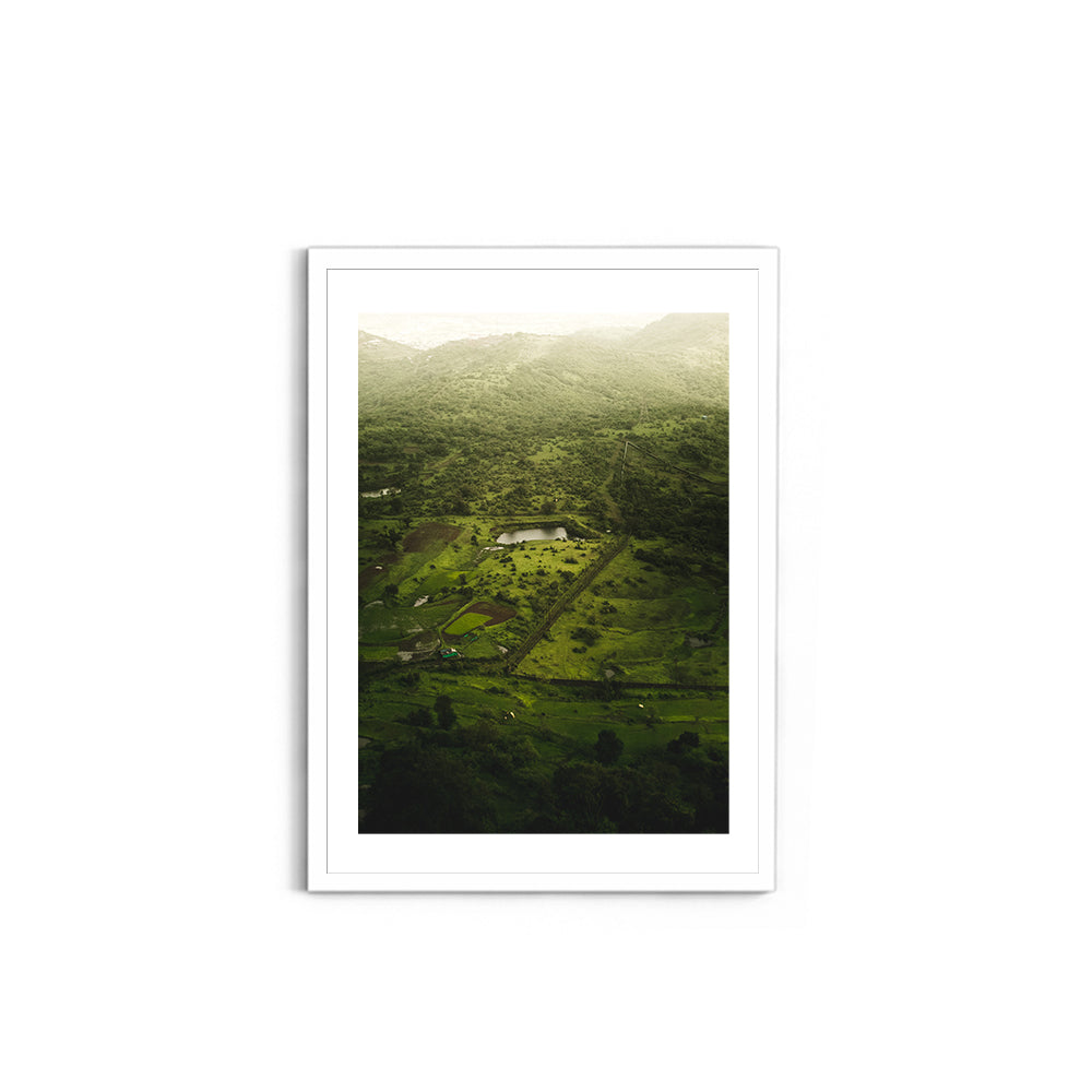 Morning in Lohagad Fort, Lohagad - Wall Photo Frame by Jeet Khagram
