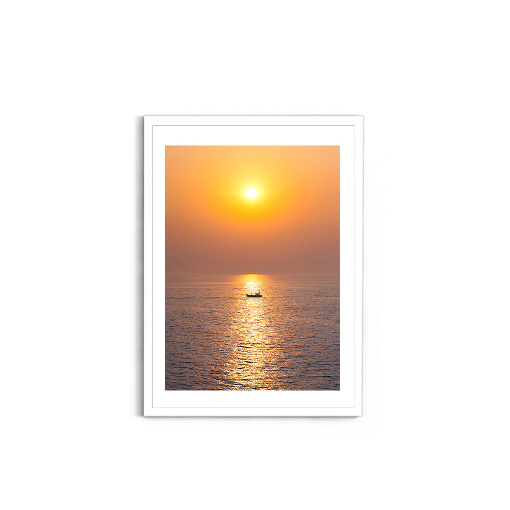 A dreamy sunset in Mumbai