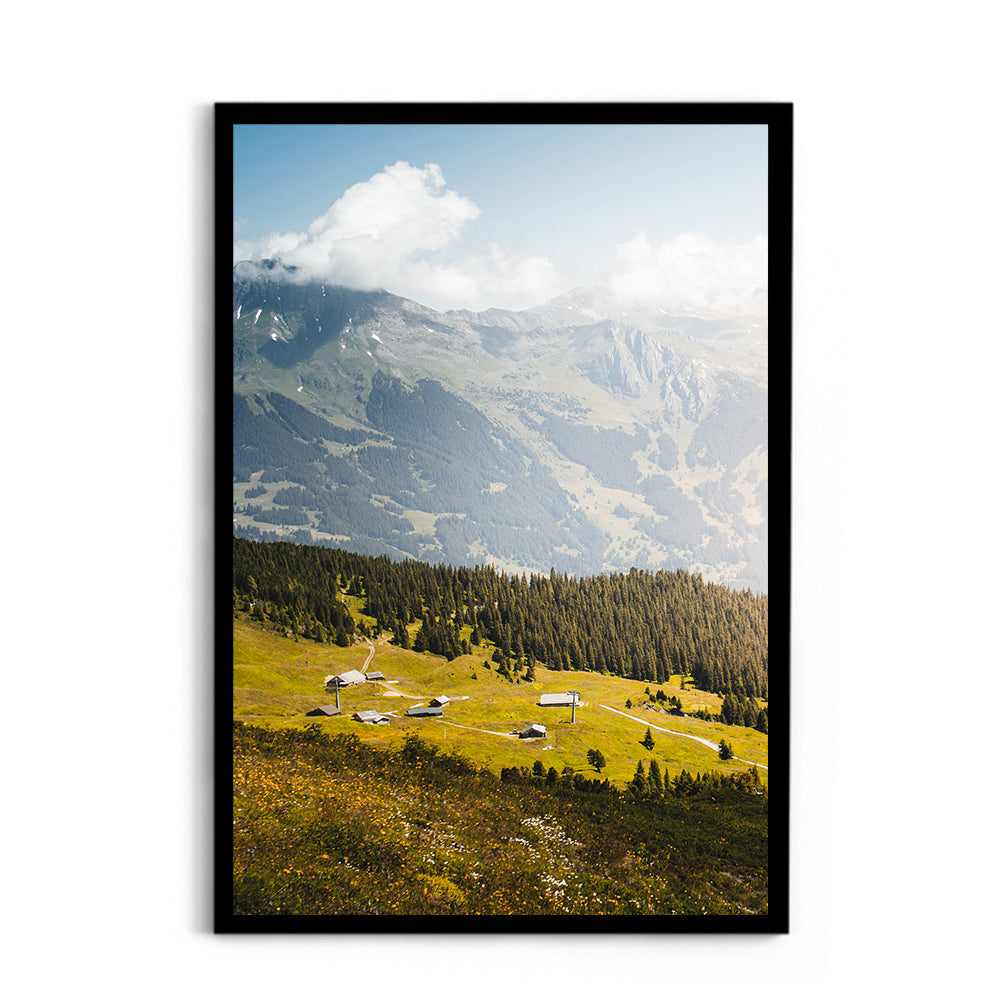 Views from the Lauterbrunnen Valley, Switzerland - Wall Photo Frame by Jeet Khagram