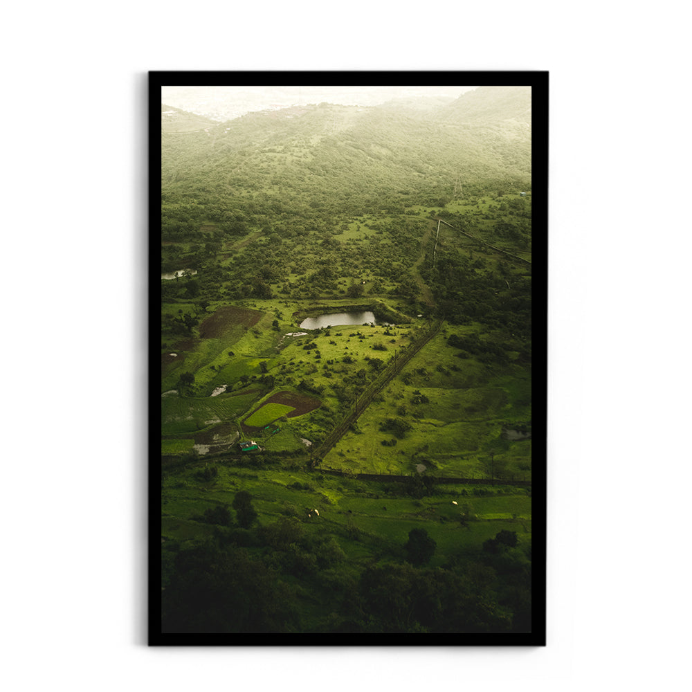 Morning in Lohagad Fort, Lohagad - Wall Photo Frame by Jeet Khagram