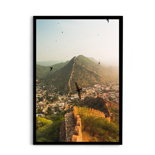 View from the Amber fort - Jaipur
