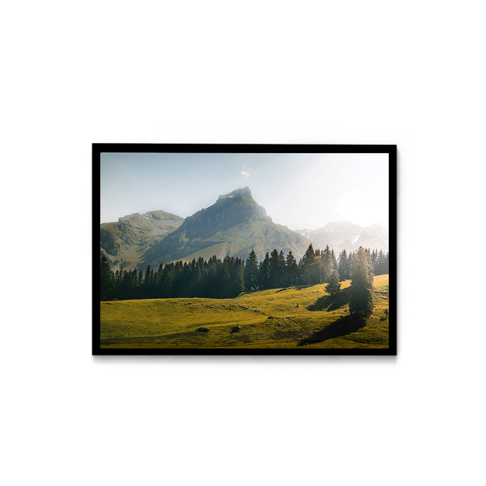 Summer at Kleine Scheidegg, Switzerland - Wall Photo Frame by Jeet Khagram
