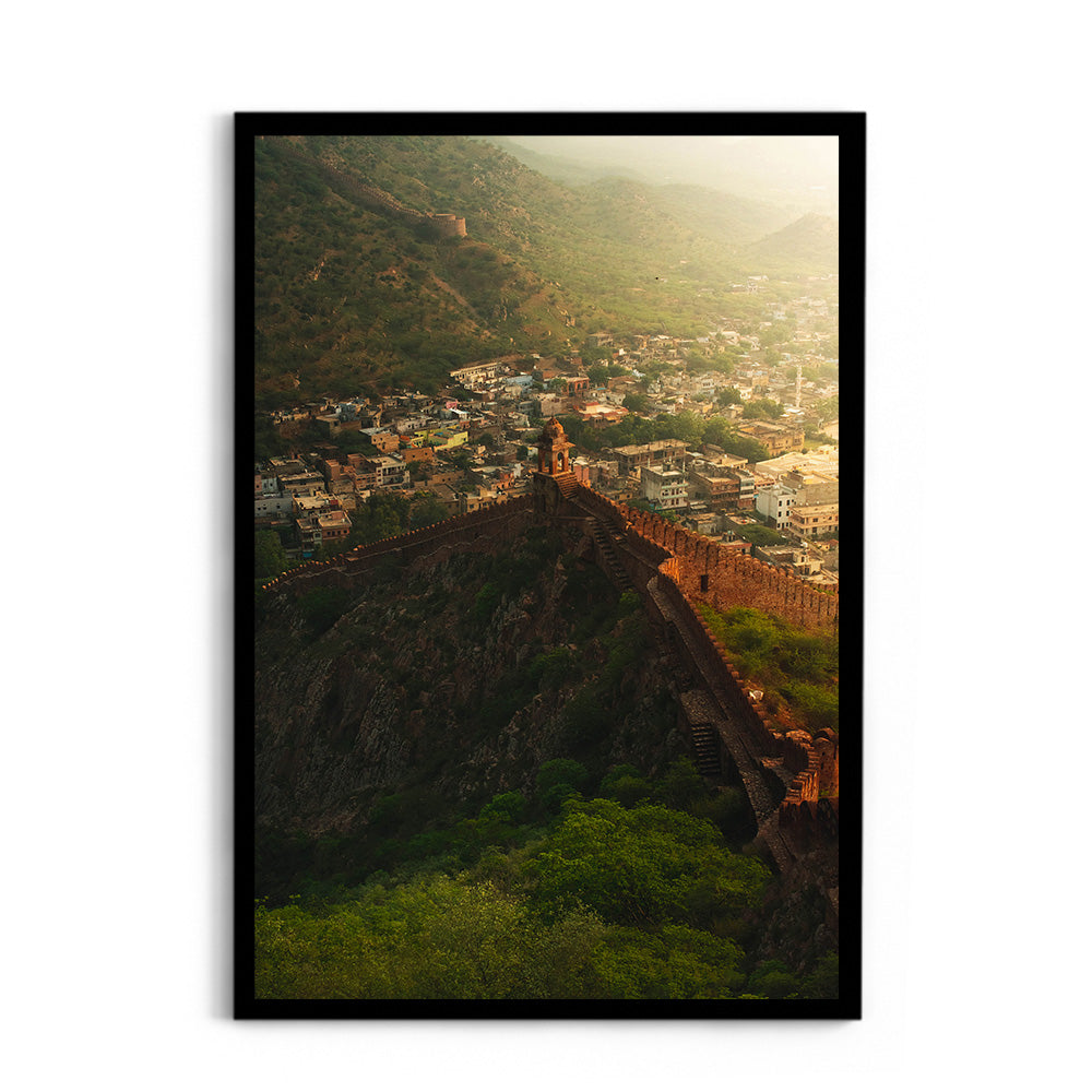 First light over the citys of Japiur - Jaipur