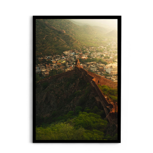 First light over the citys of Japiur - Jaipur