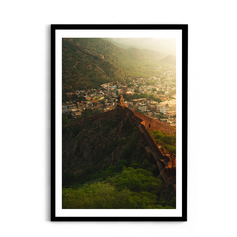 First light over the citys of Japiur - Jaipur