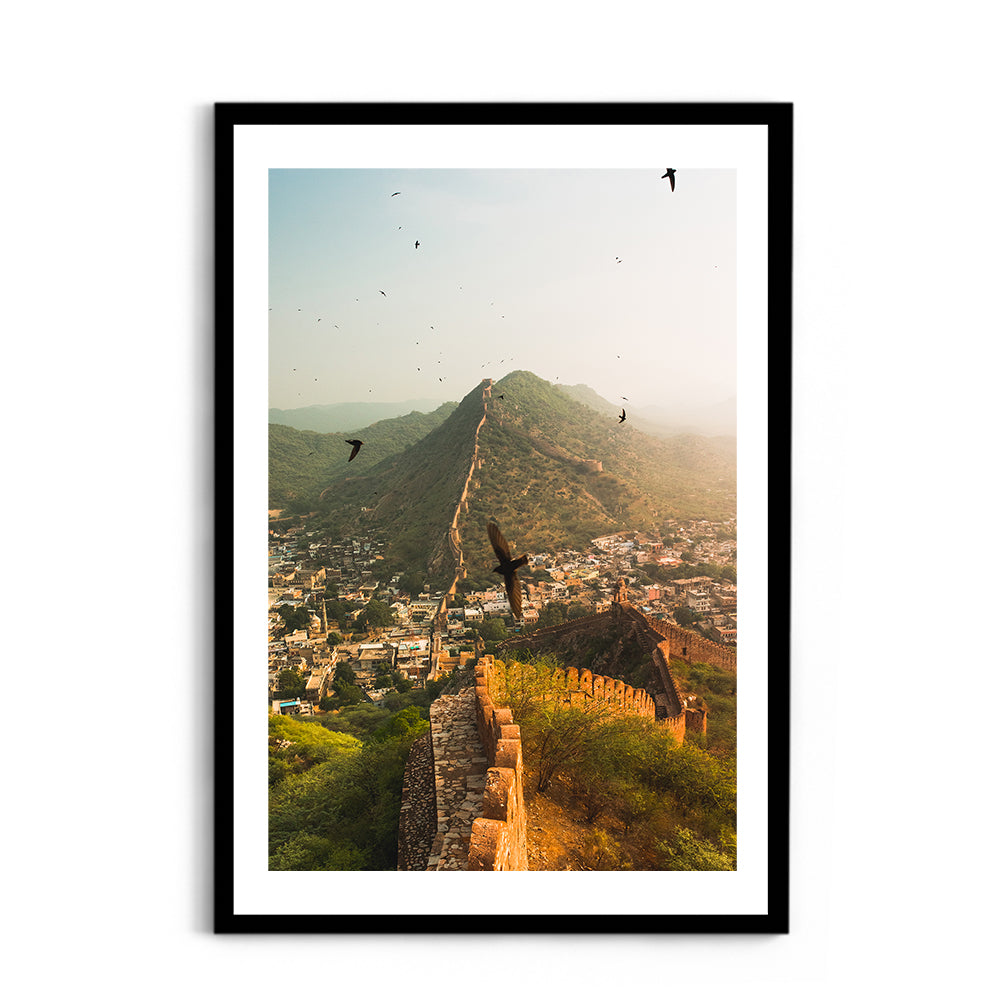 View from the Amber fort - Jaipur