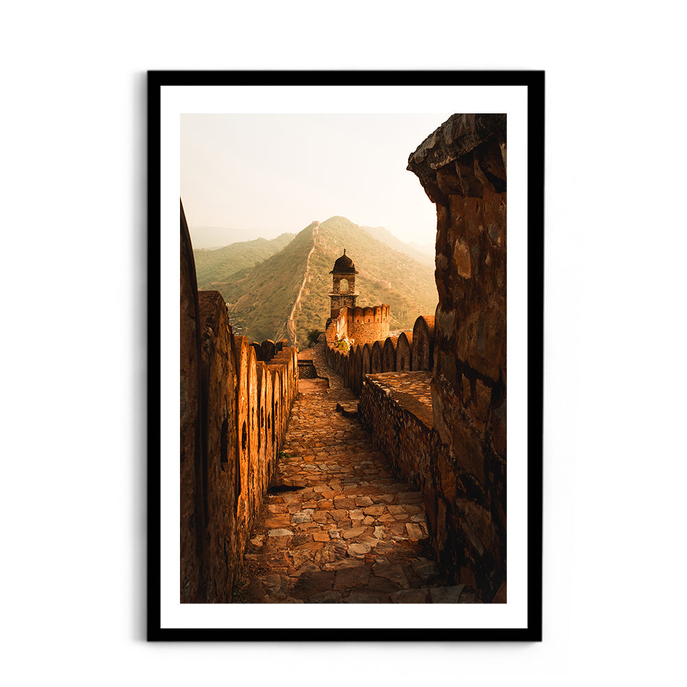 Golden hour in Amber fort - Jaipur