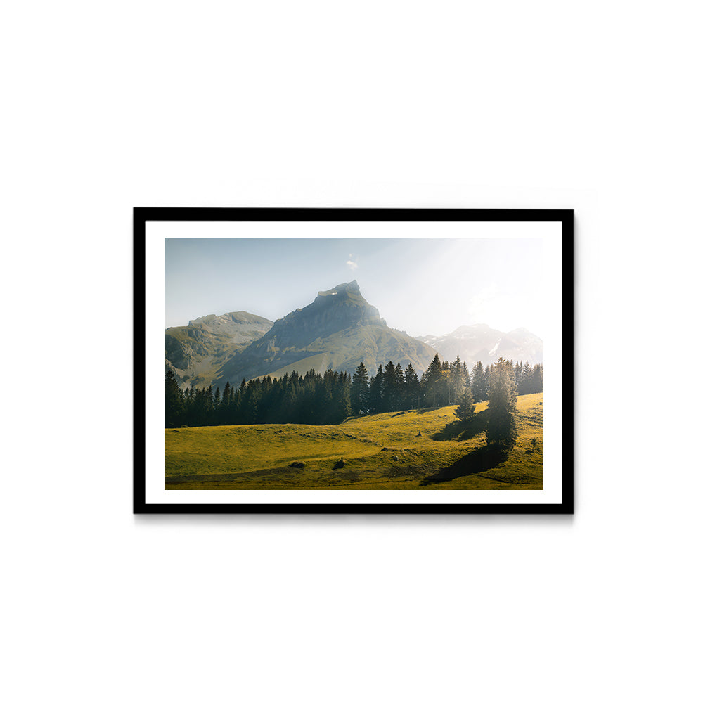 Summer at Kleine Scheidegg, Switzerland - Wall Photo Frame by Jeet Khagram