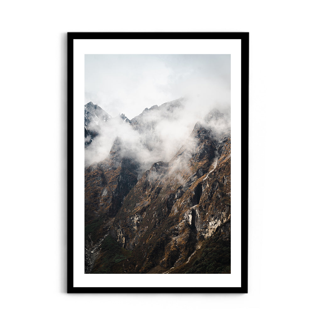 Mountains above cloud - Sikkim