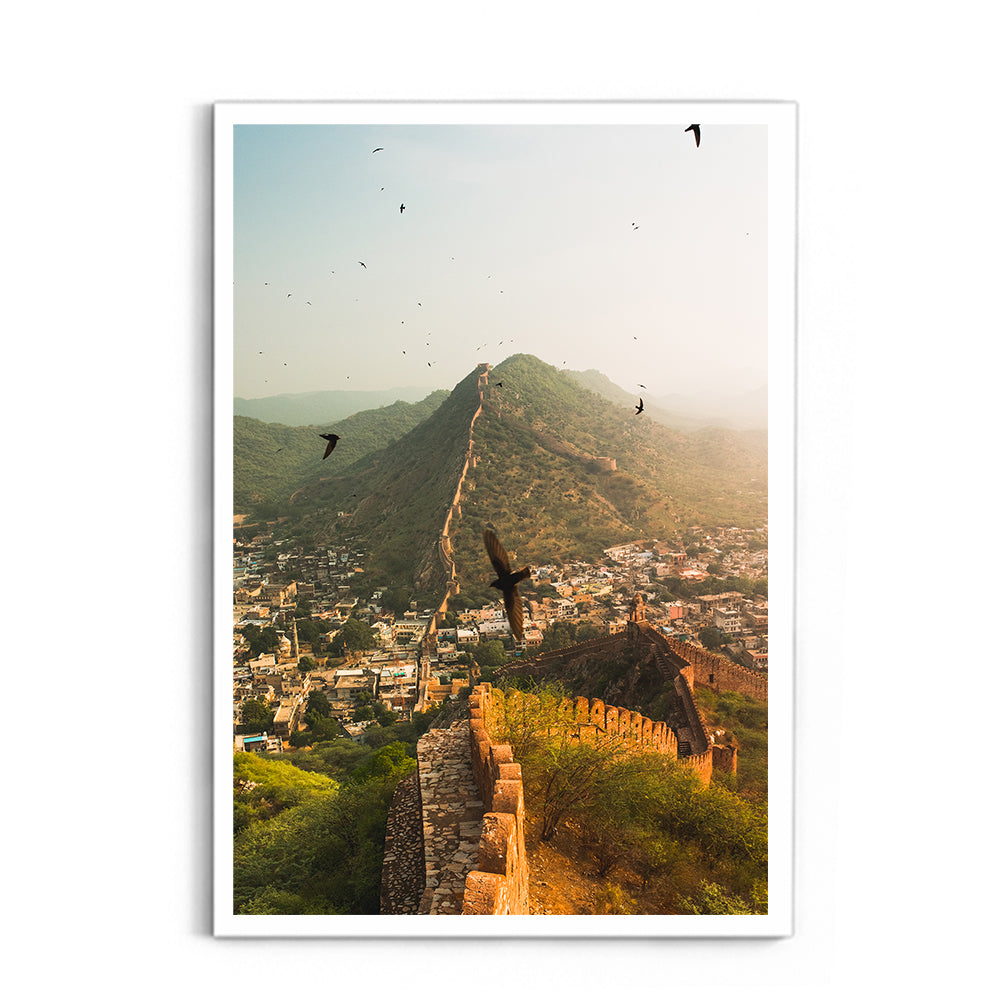 View from the Amber fort - Jaipur