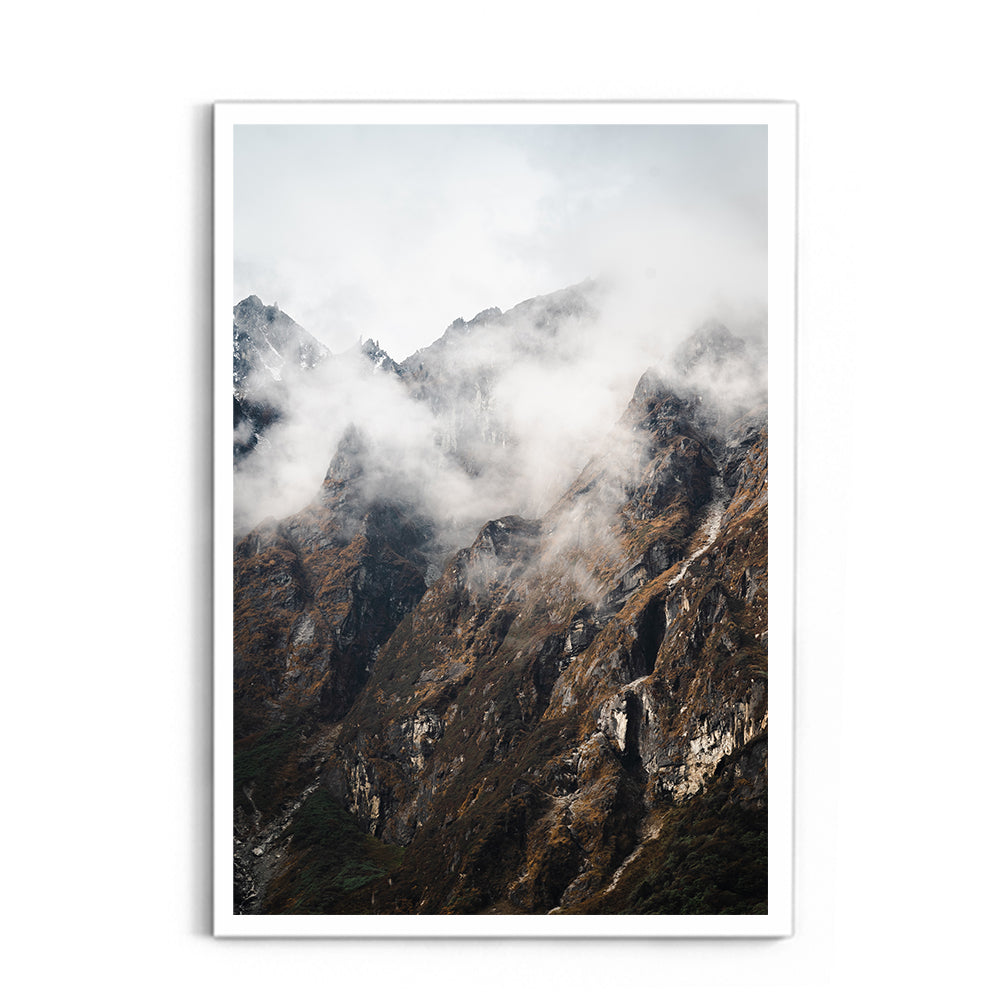 Mountains above cloud - Sikkim