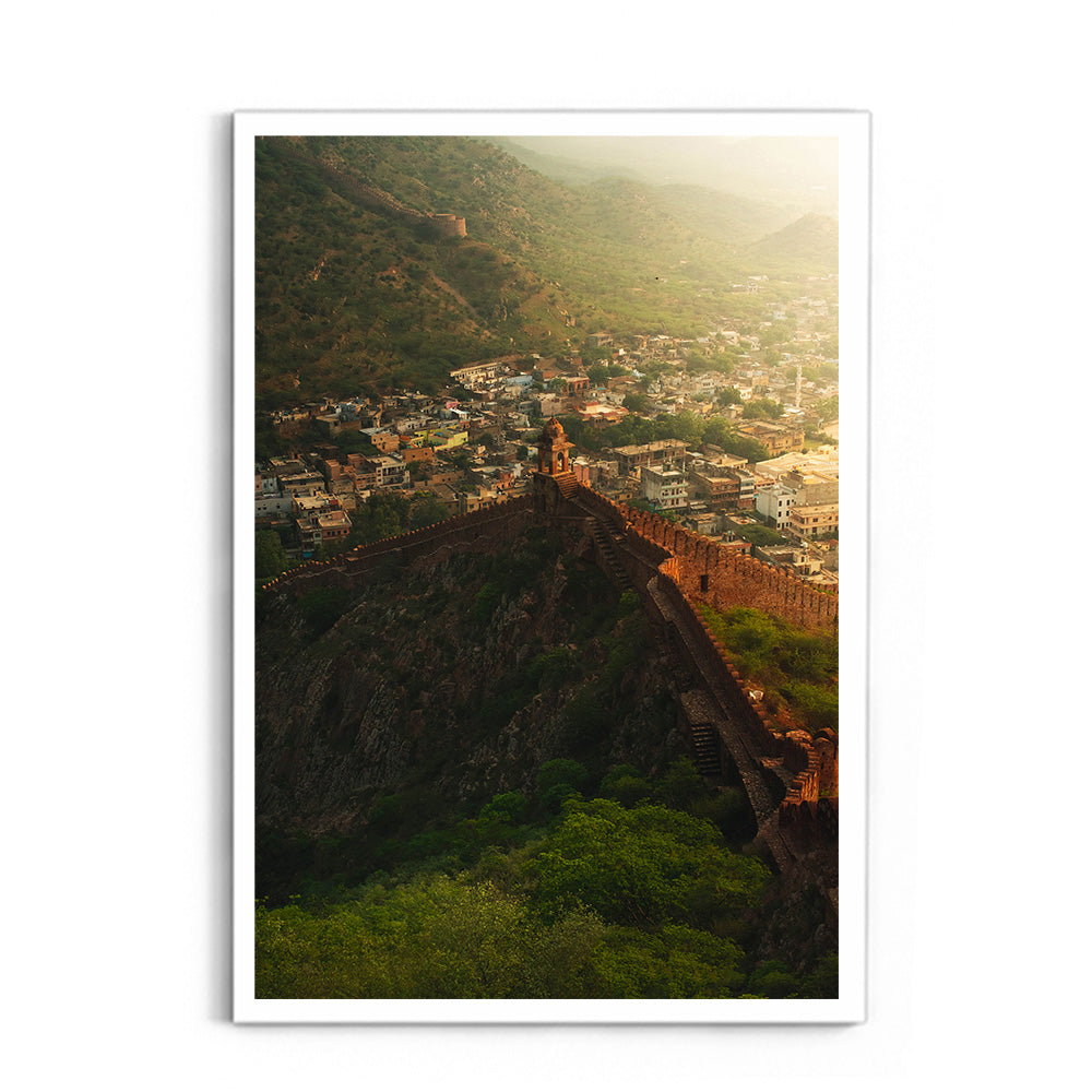 First light over the citys of Japiur - Jaipur