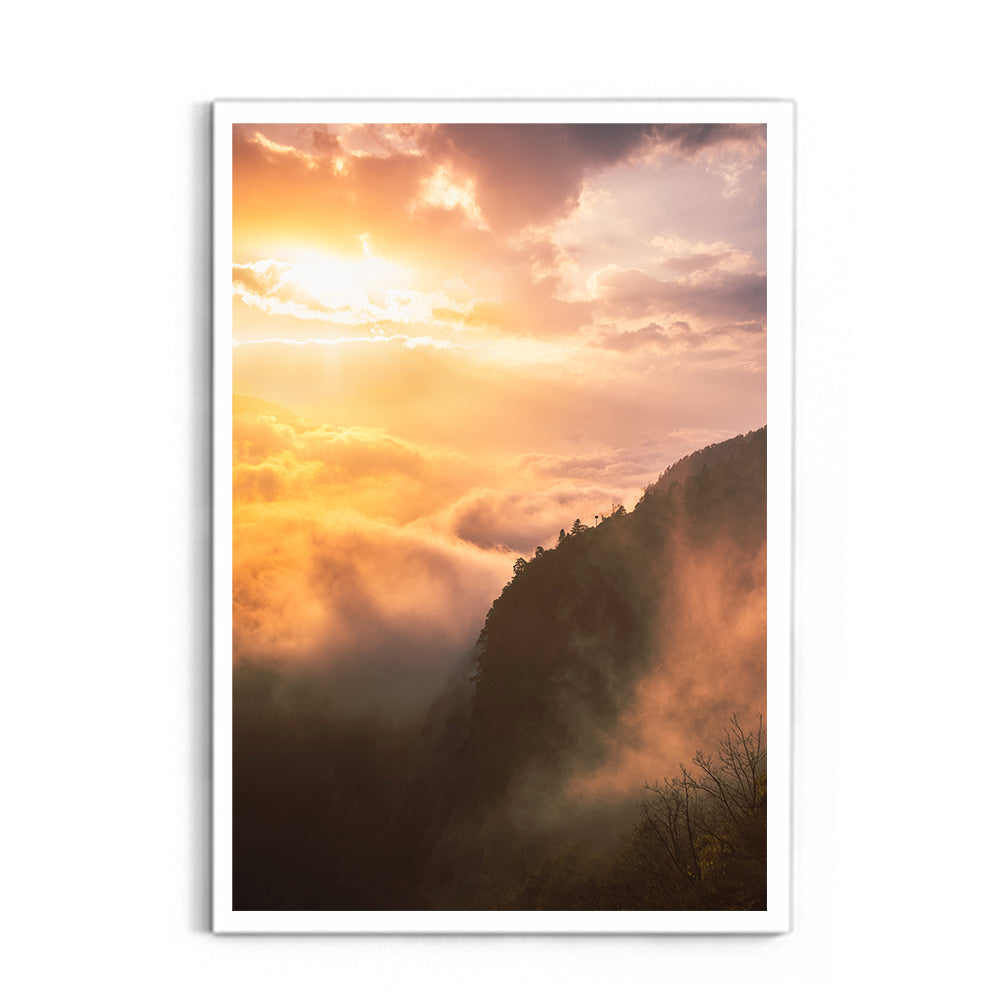 Chasing the sunset view in thembang- Arunachal Pradesh