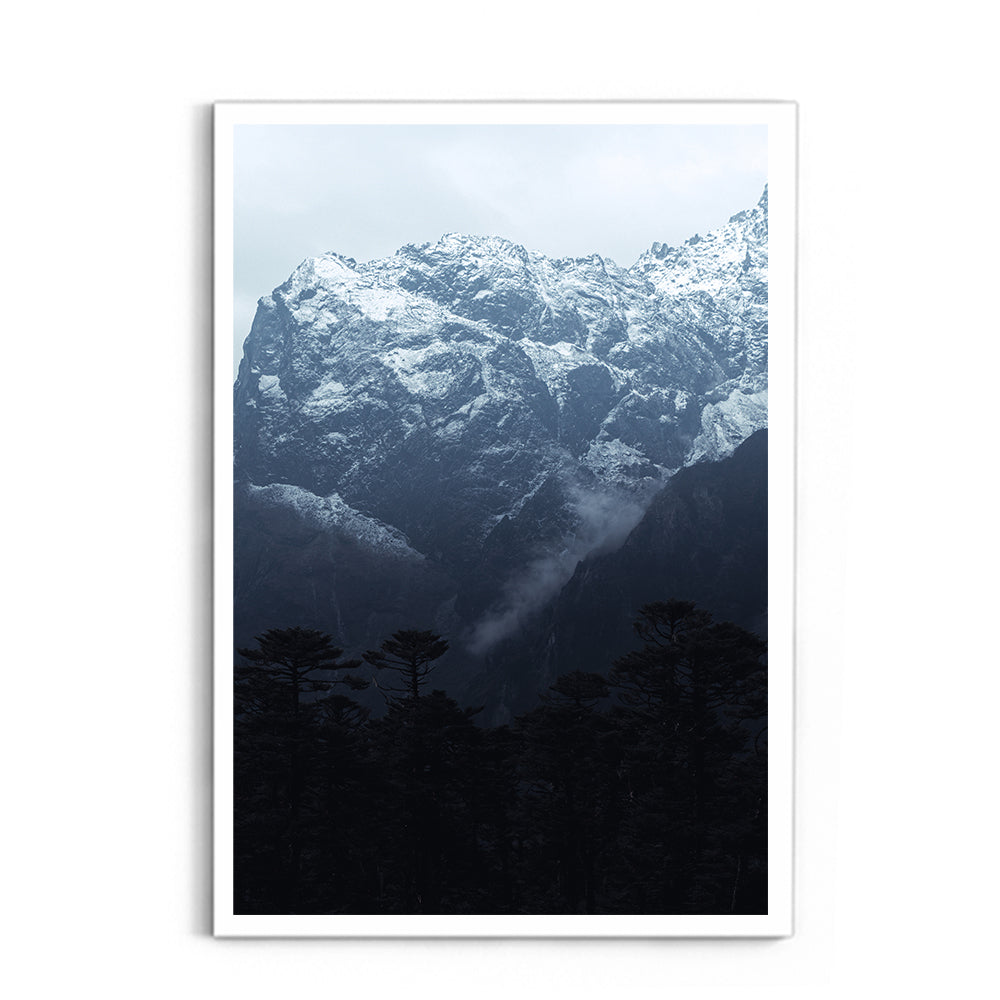 Foggy moutains at the Yumthang valley - Sikkim