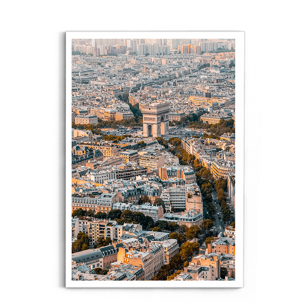 Arc de triomphe-portrait - Paris