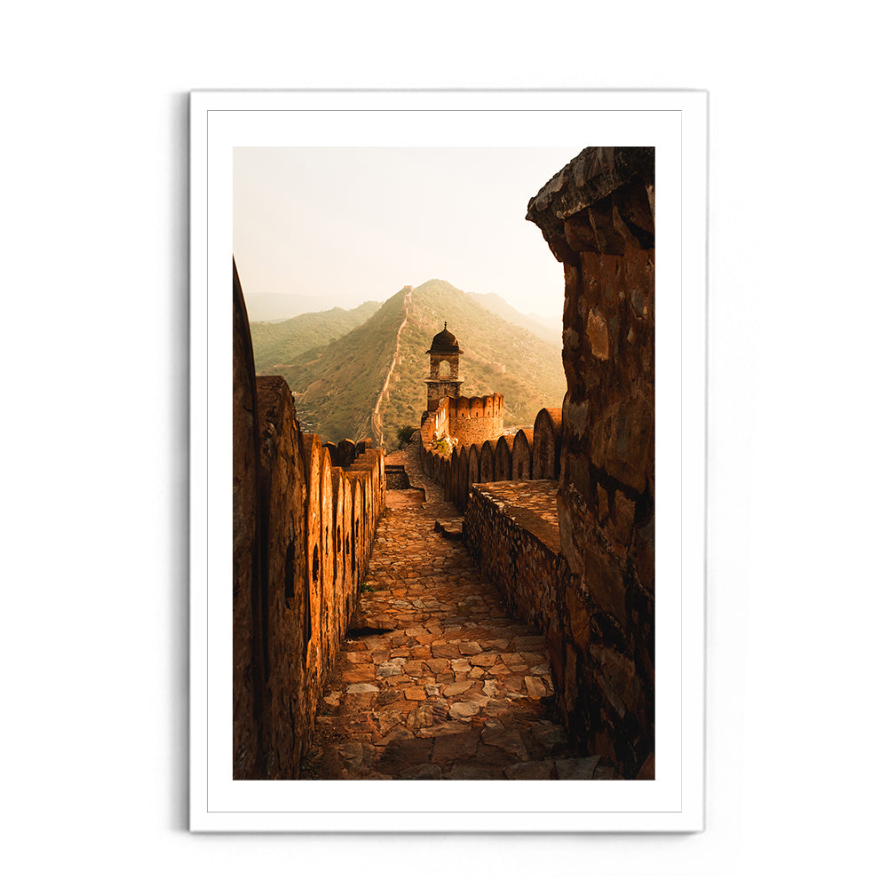 Golden hour in Amber fort - Jaipur