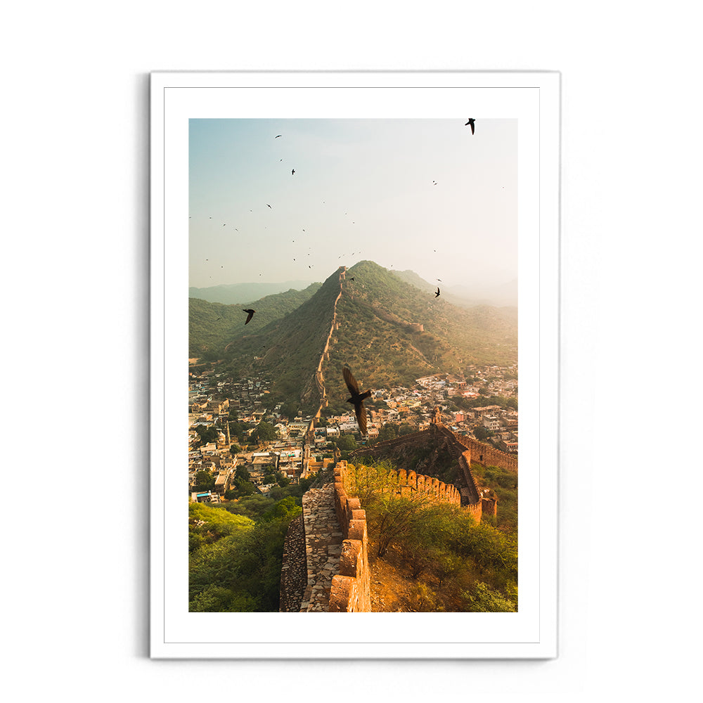 View from the Amber fort - Jaipur