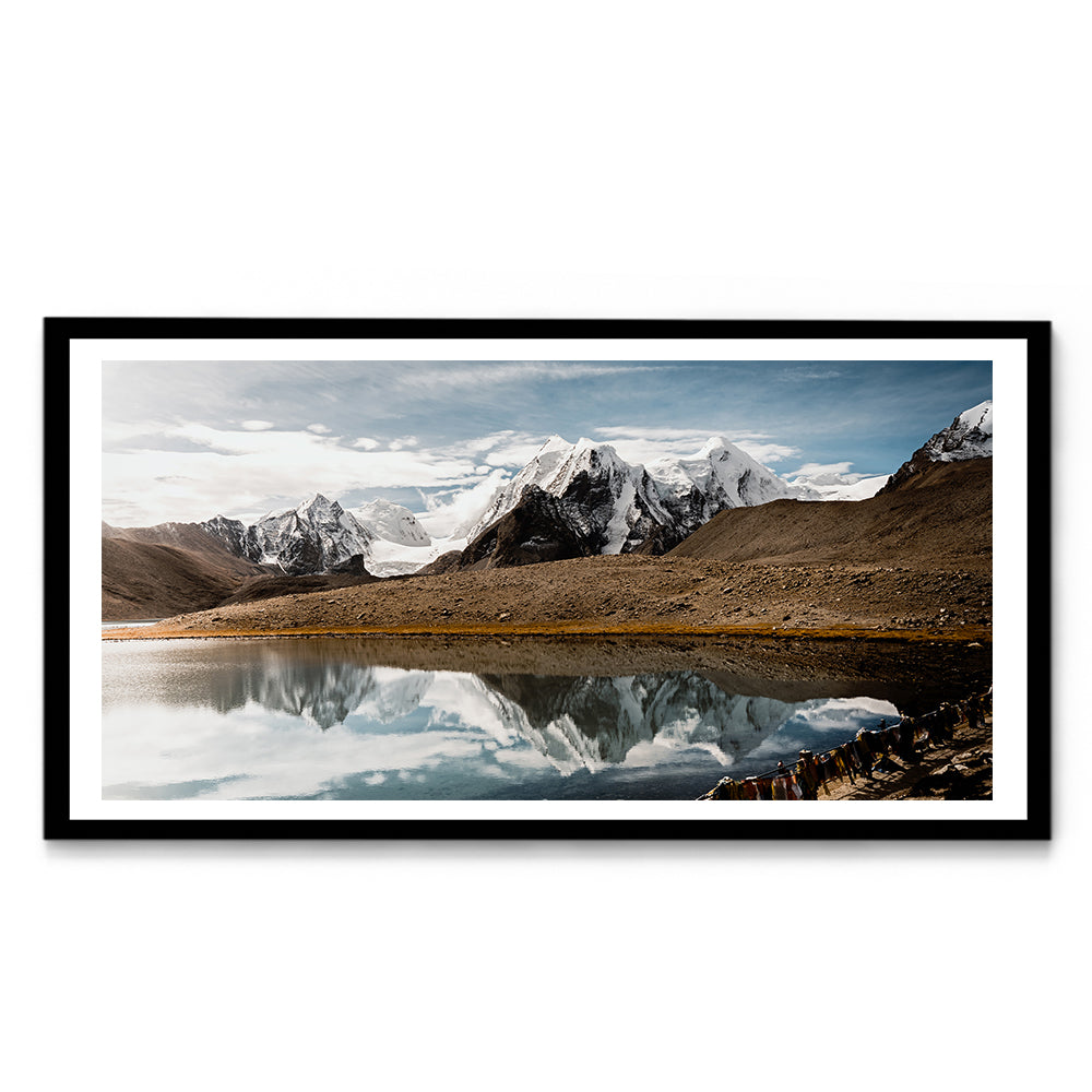 Gurudongmar Lake-Landscape - Sikkim
