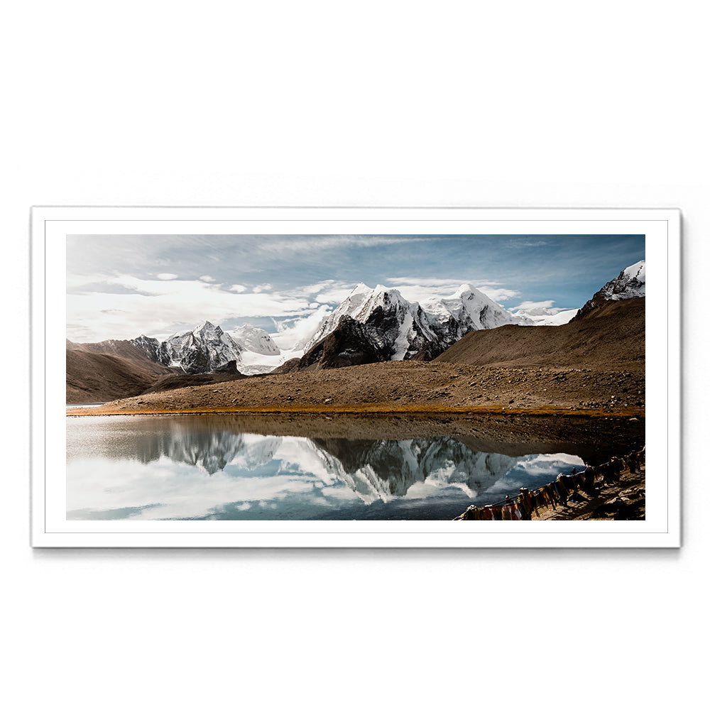 Gurudongmar Lake-Landscape - Sikkim
