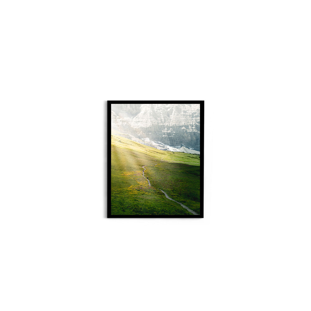 Morning Light in Kleine Scheidegg, Switzerland - Wall Photo Frame by Jeet Khagram