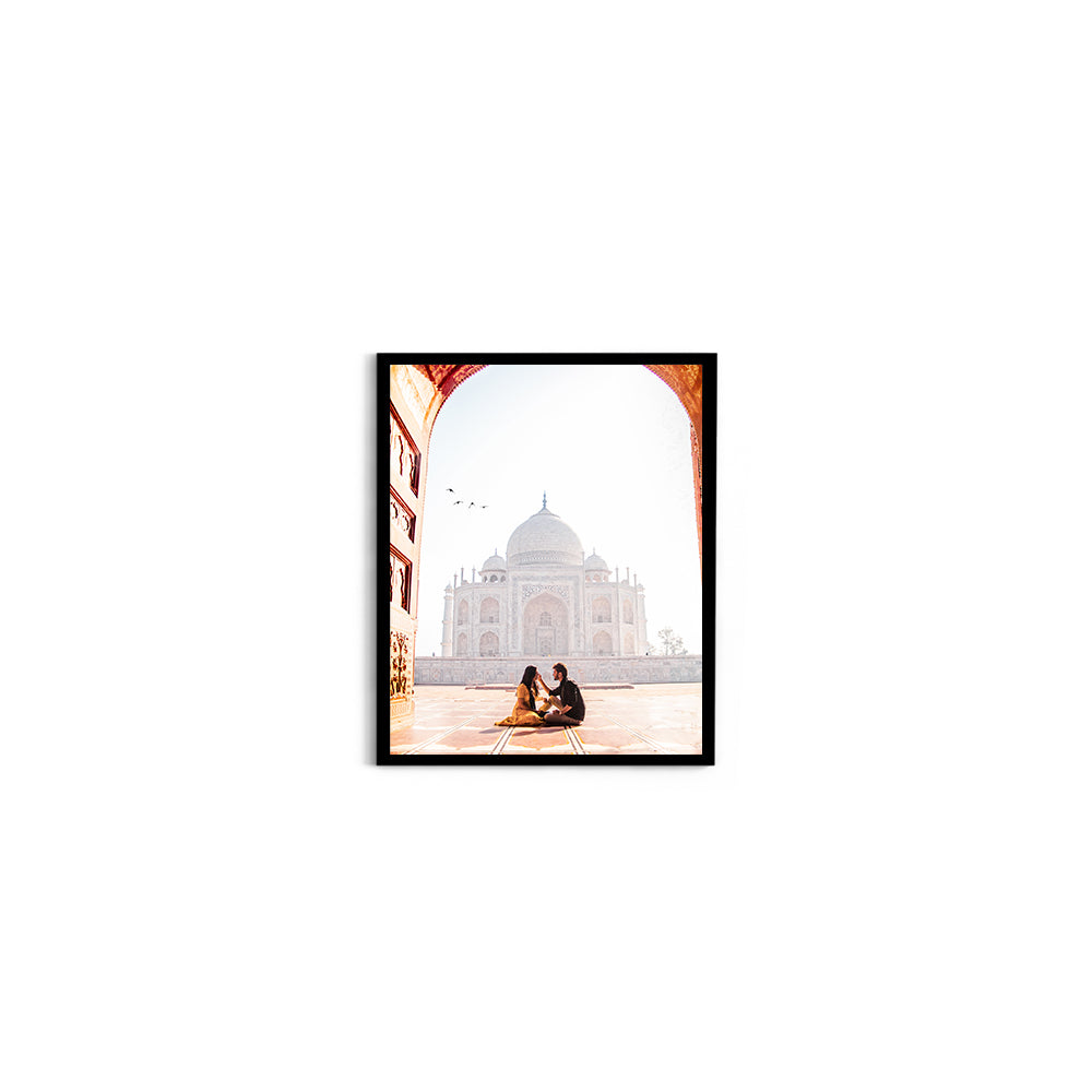 Beautiful couple in front of Taj Mahal - Taj Mahal