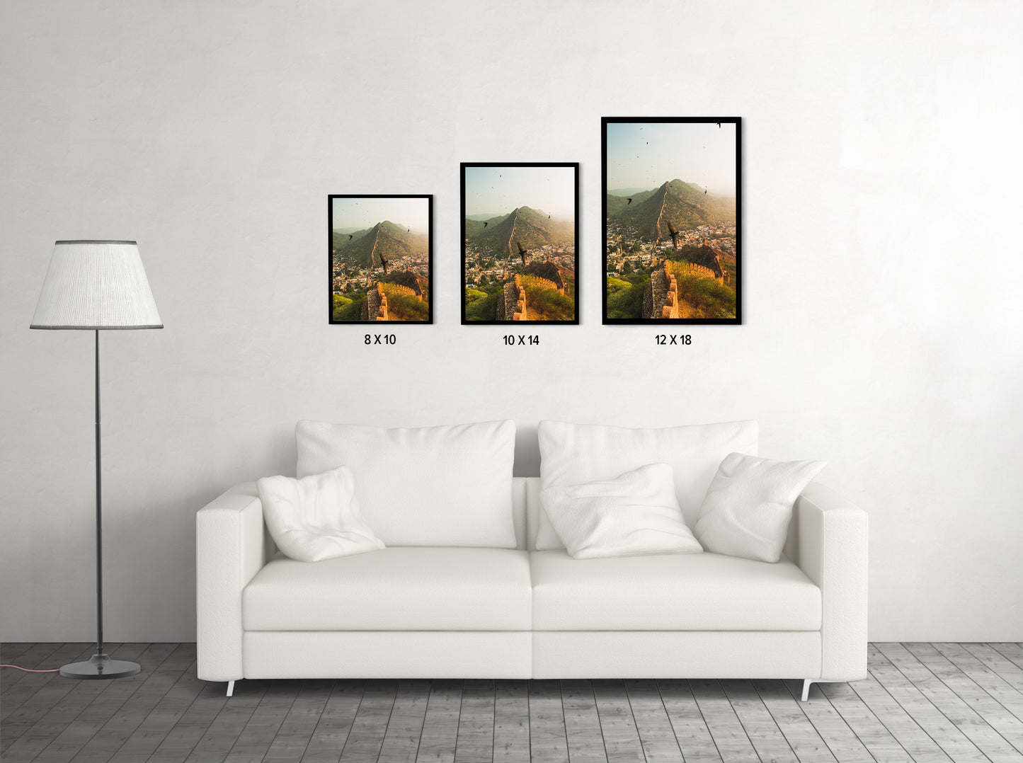 View from the Amber fort - Jaipur