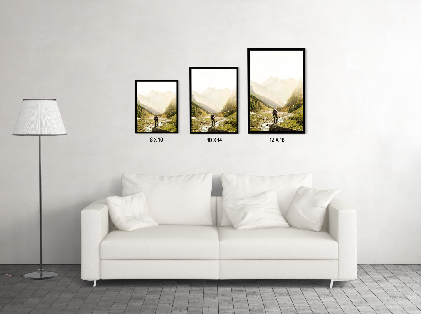 Man standing on top of cliff - Hampta Pass