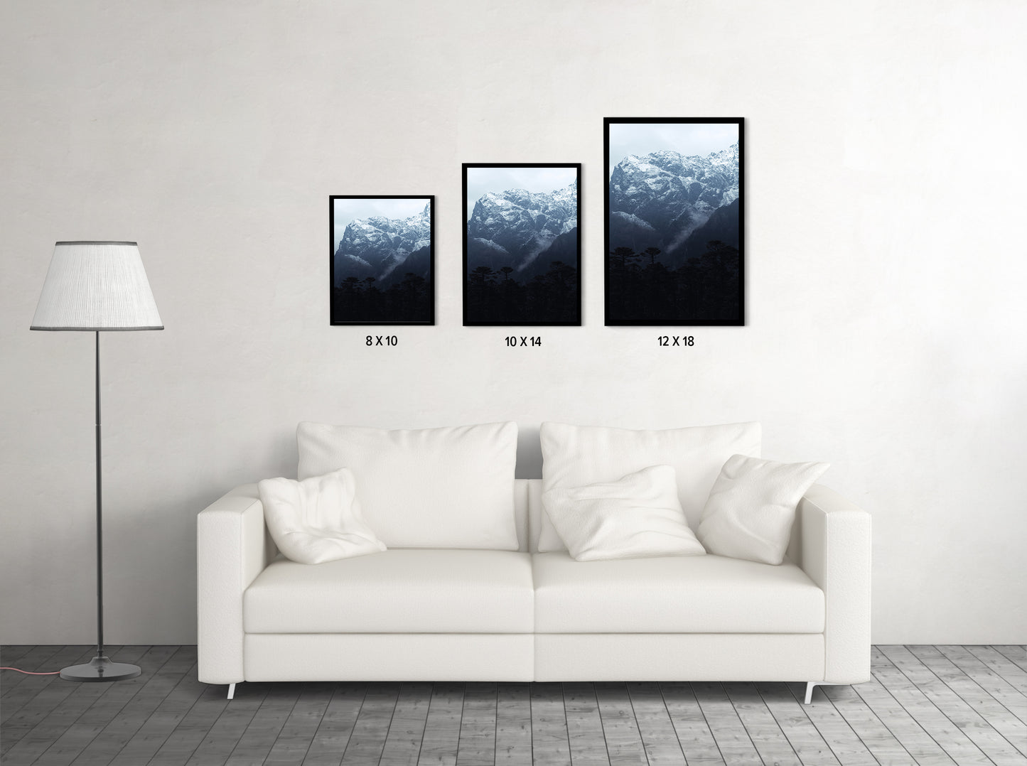 Foggy moutains at the Yumthang valley - Sikkim