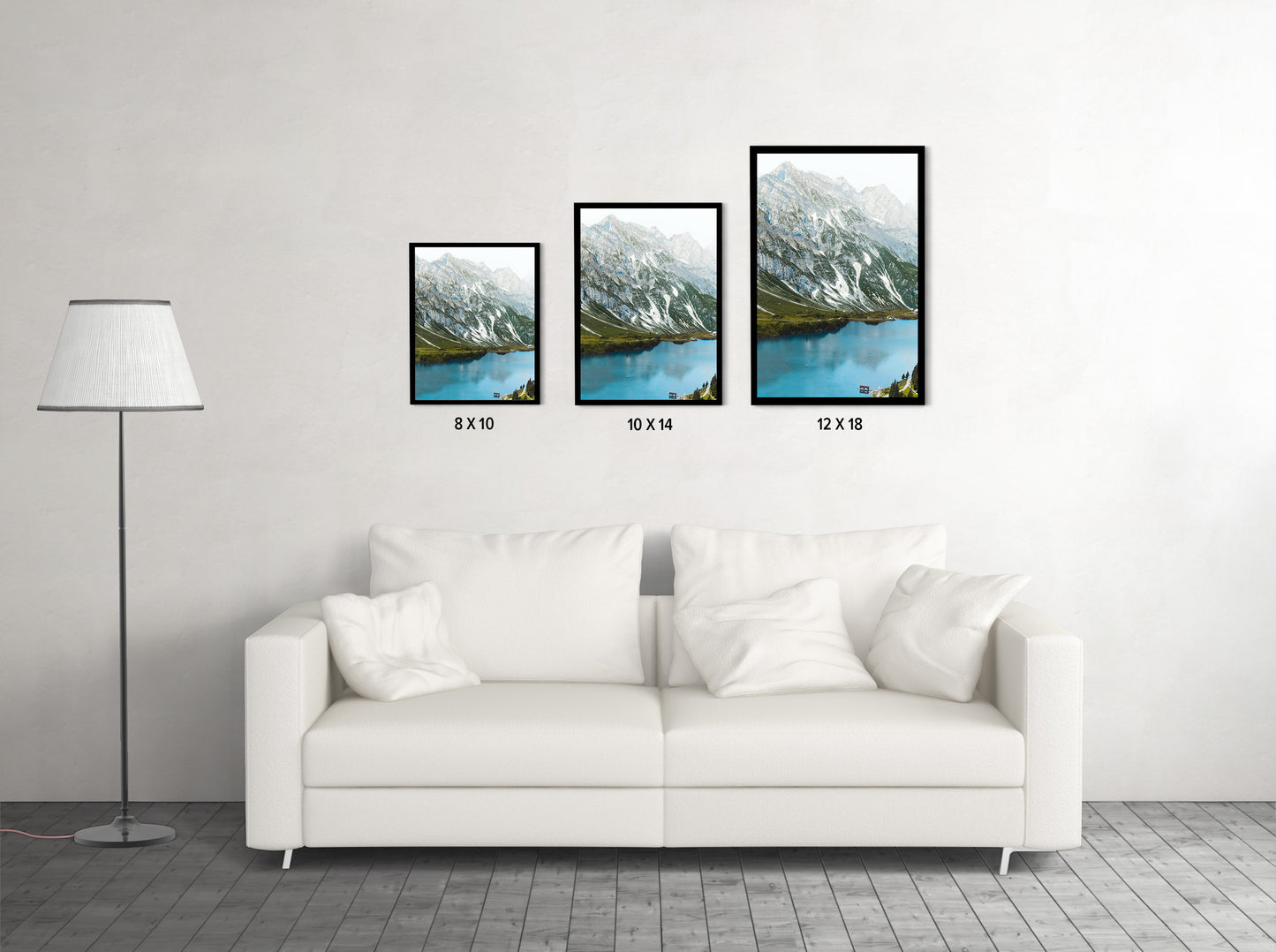 A beautiful mountain view from Swiss cable ride - Switzerland