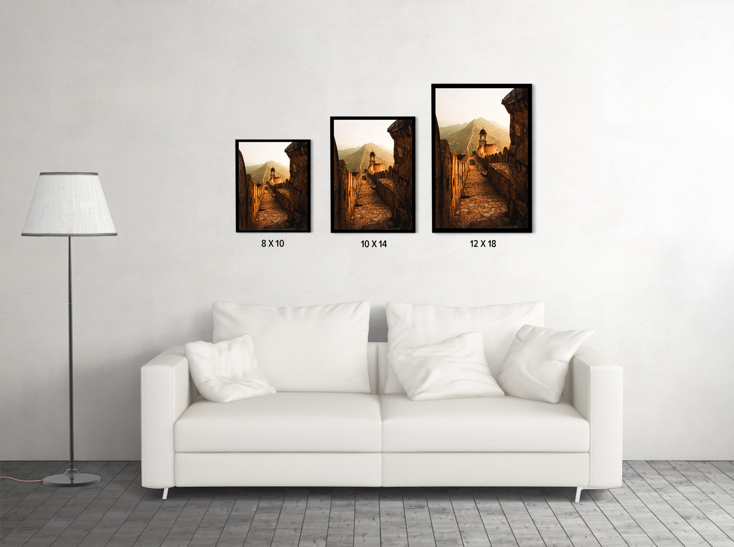 Golden hour in Amber fort - Jaipur