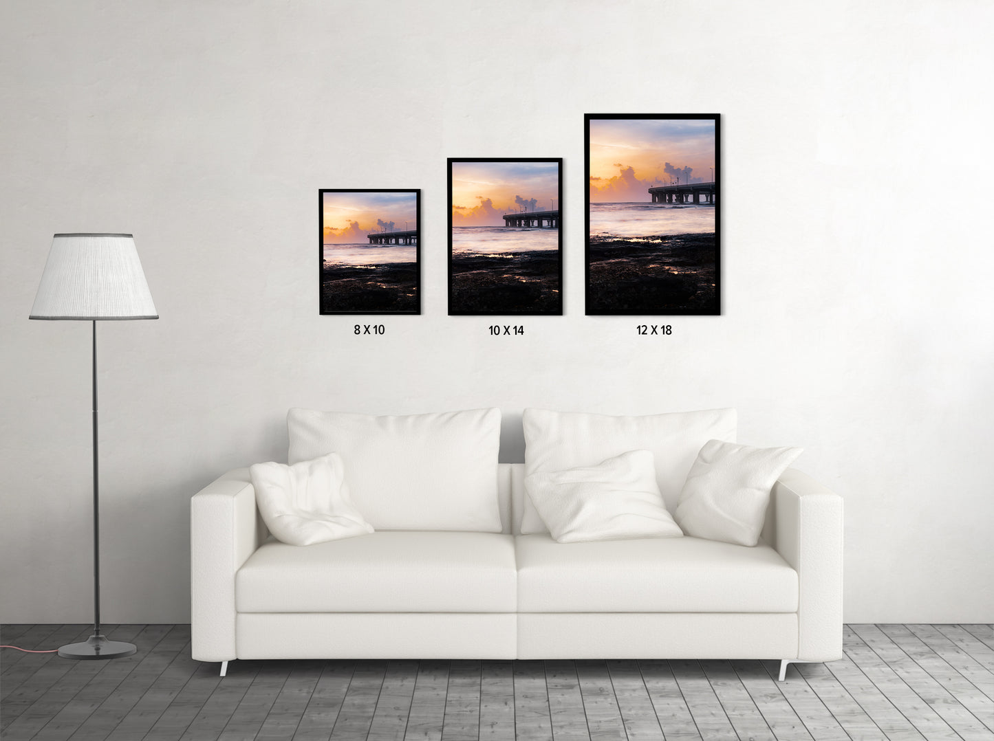 A long exposure sunset at worli sea face - Mumbai