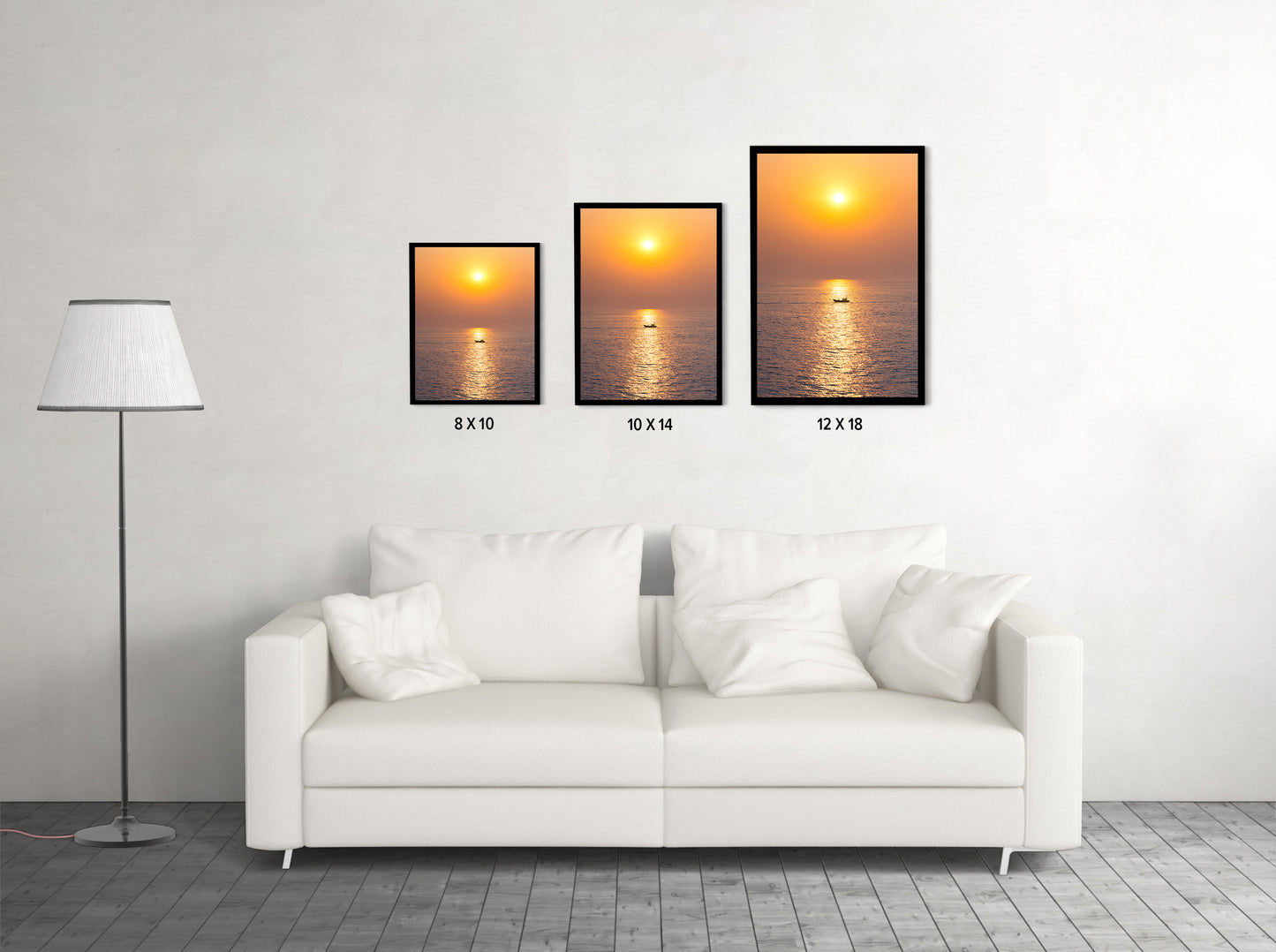 A dreamy sunset in Mumbai