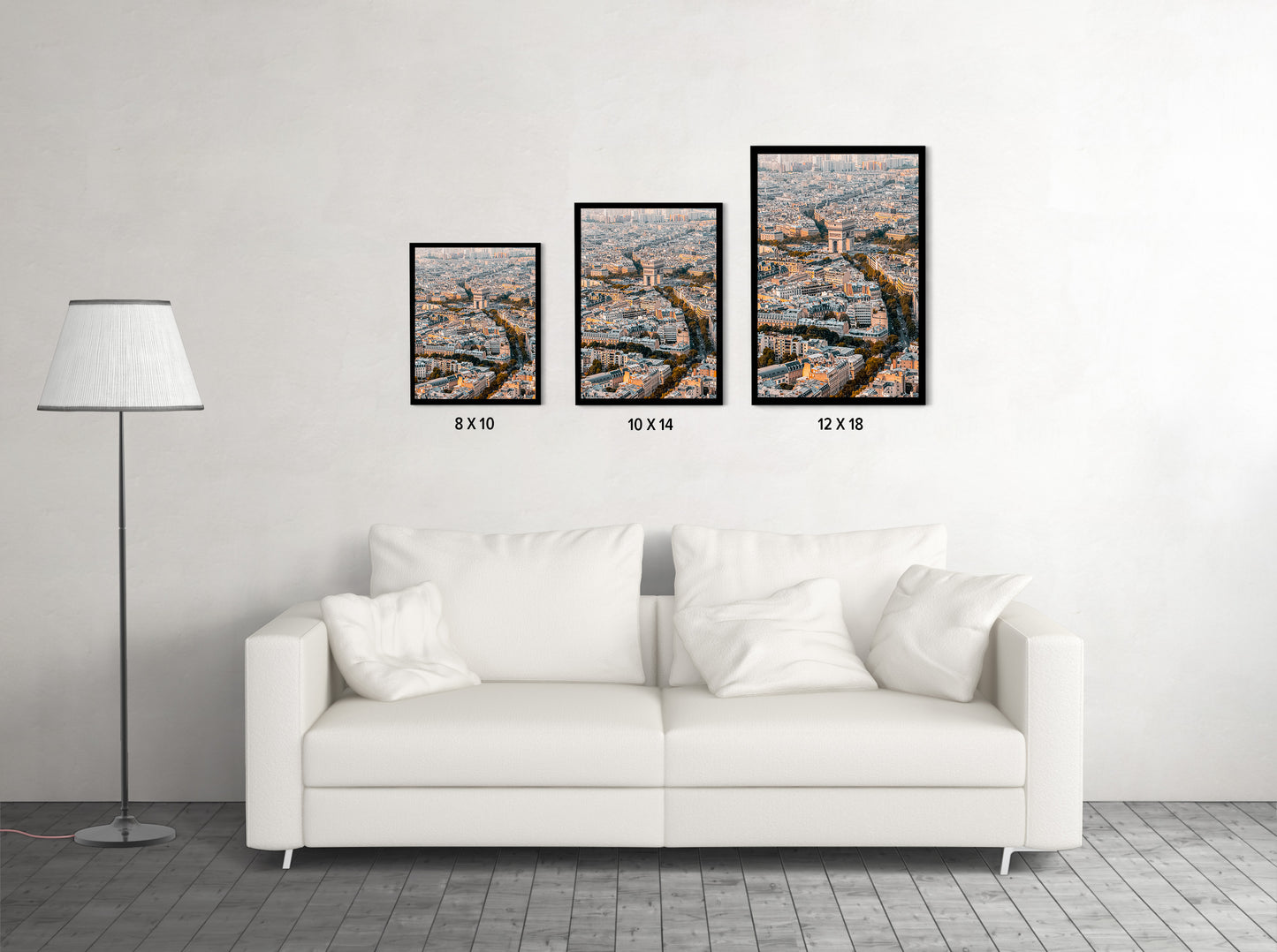 Arc de triomphe-portrait - Paris